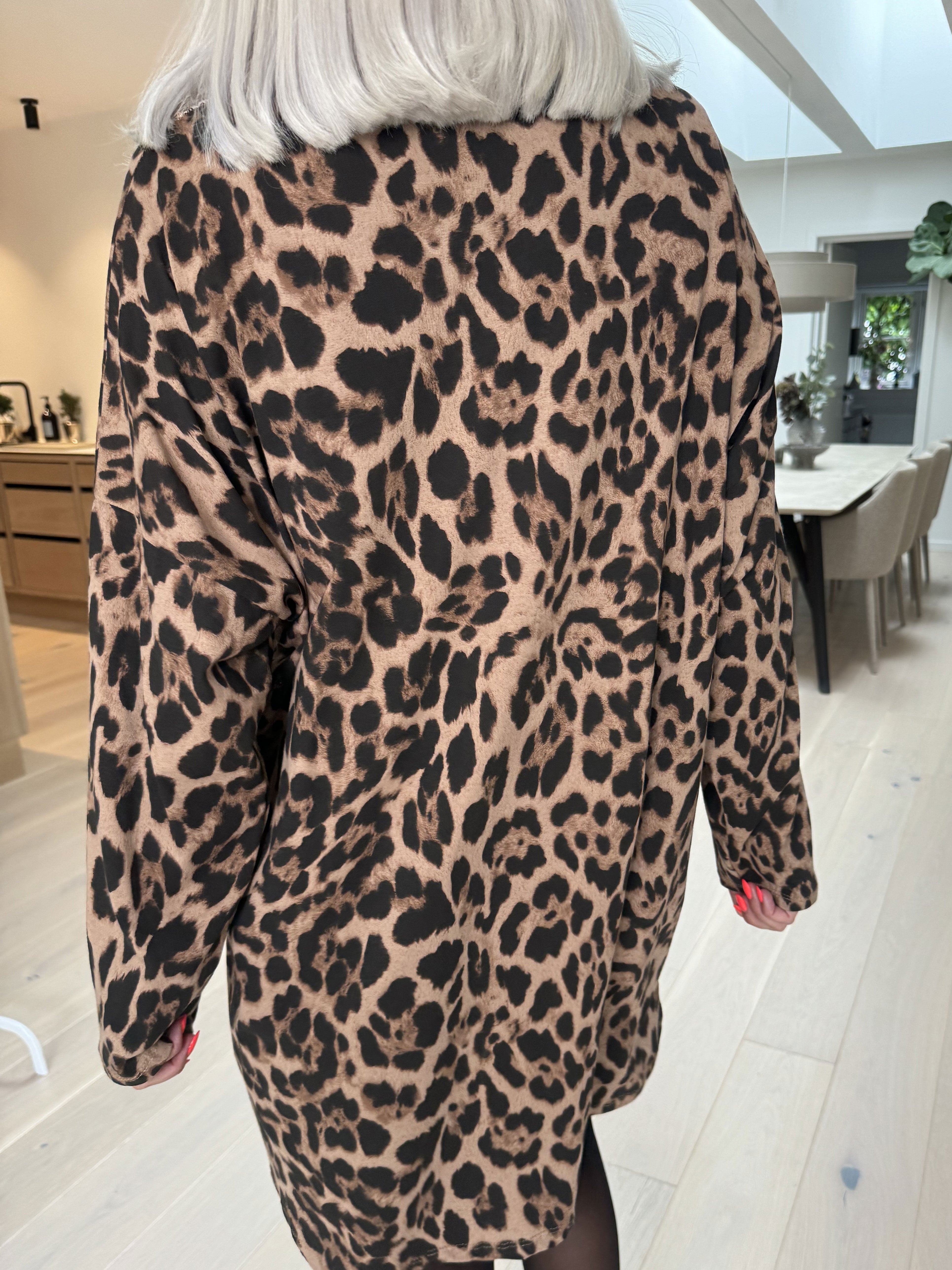 Jasmine - Tunika i mjuk bomull med paljetter